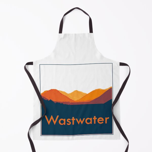 Item preview, Stylised view across Wastwater (v1) designed and sold by LazloWoodbine.