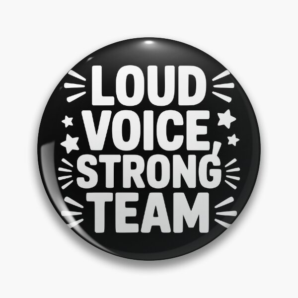 Item preview, Loud Voice, Strong Team designed and sold by theartfulaspie.