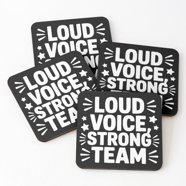 Item preview, Loud Voice, Strong Team designed and sold by theartfulaspie.