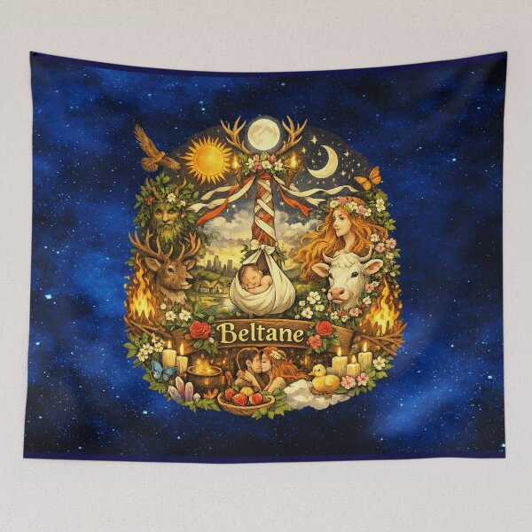 Item preview, Beltane Festival – Sun, Moon & Maypole Magic designed and sold by MysticOzzy.