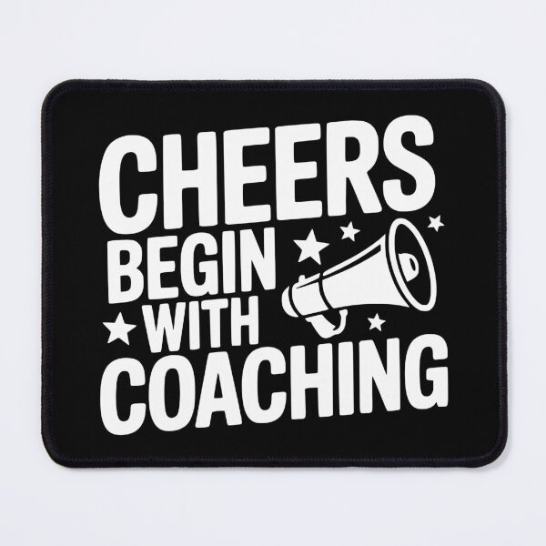 Item preview, Cheers Begin With Coaching designed and sold by theartfulaspie.