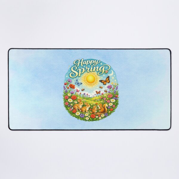 Item preview, Whimsical Spring Animals and Sunshine Design designed and sold by MysticOzzy.
