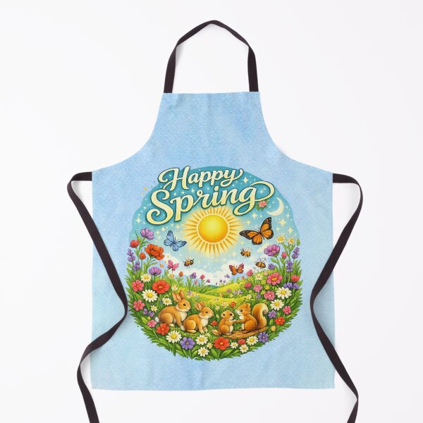 Item preview, Whimsical Spring Animals and Sunshine Design designed and sold by MysticOzzy.