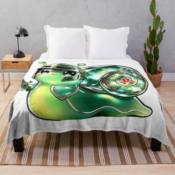 Item preview, Emerald Snail Pawn - Cute Jelly Warrior Chinese Chess designed and sold by ABYSSLAB.