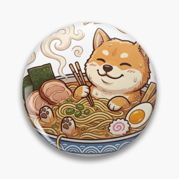 Item preview, Send Noodles - Cute Shiba Ramen Spa  designed and sold by HikuShop.