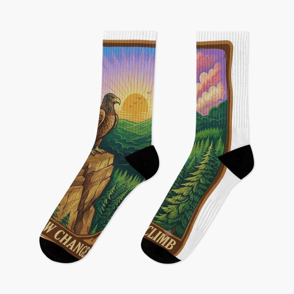 Item preview, The View Changes When You Climb Eagle Mountain  designed and sold by GabeMountainArt.