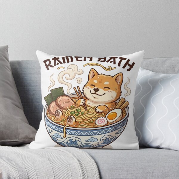 Item preview, Send Noodles - Cute Shiba Ramen Spa  designed and sold by HikuShop.