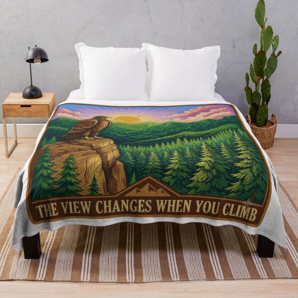 Item preview, The View Changes When You Climb Eagle Mountain designed and sold by Gabe1983.