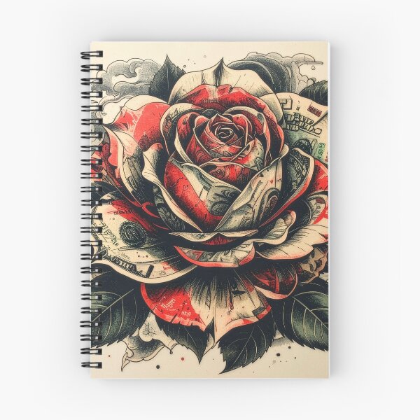 Item preview, Irezumi Money Rose Tattoo designed and sold by MythicFortune .