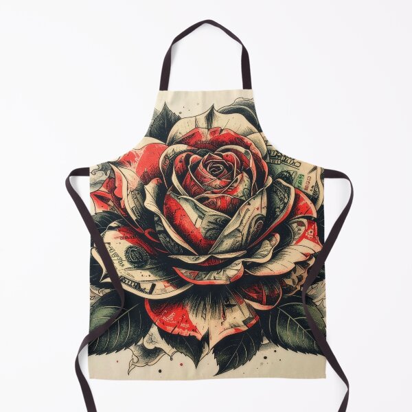 Item preview, Irezumi Money Rose Tattoo designed and sold by MythicFortune .