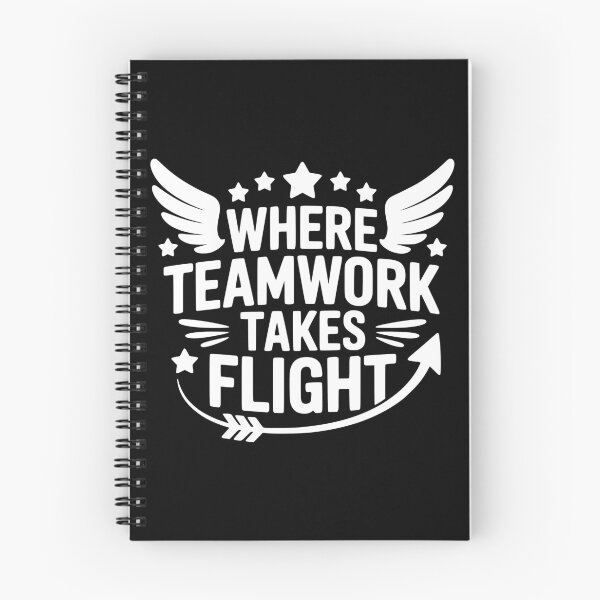 Item preview, Where Teamwork Takes Flight designed and sold by theartfulaspie.
