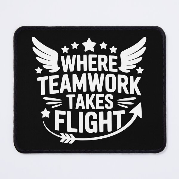 Item preview, Where Teamwork Takes Flight designed and sold by theartfulaspie.