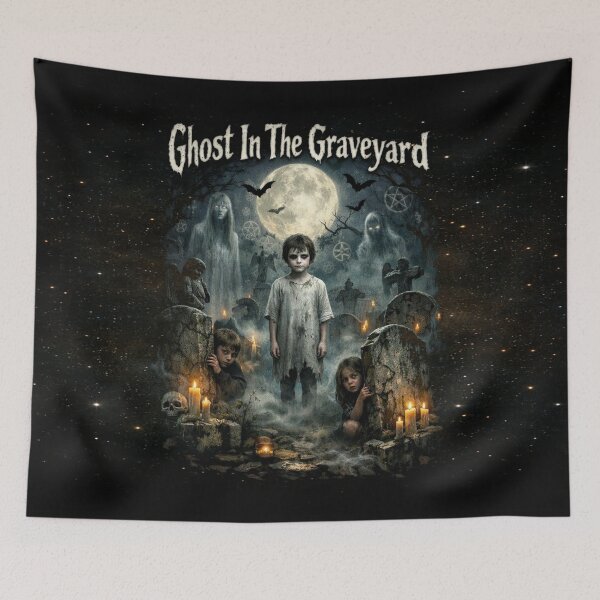 Item preview, Ghost in the Graveyard - Childhood Games designed and sold by MysticOzzy.
