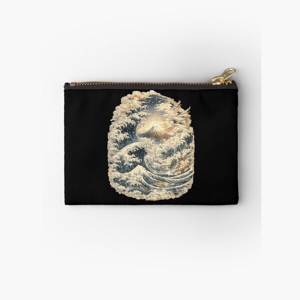 Item preview, Mount Fuji & Great Waves | Vintage Japanese Ukiyo-e Ocean Landscape Art designed and sold by MrDev.
