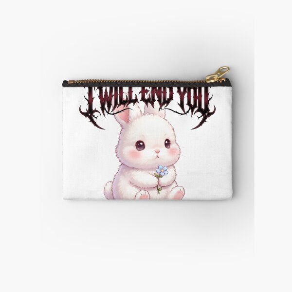 Item preview, Cute Bunny Aggressive Threat Funny Inappropriate Design designed and sold by LunaMarkos.