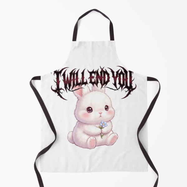Item preview, Cute Bunny Aggressive Threat Funny Inappropriate Design designed and sold by LunaMarkos.