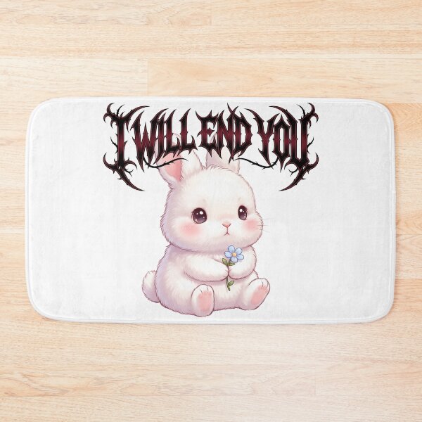 Item preview, Cute Bunny Aggressive Threat Funny Inappropriate Design designed and sold by LunaMarkos.