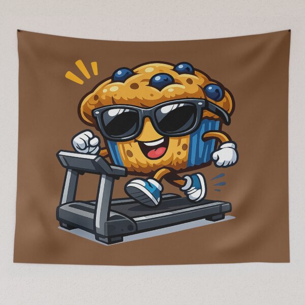 Item preview, Treadmill Muffin designed and sold by BROHLine Studio.