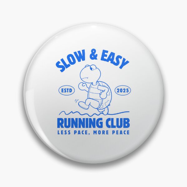 Item preview, Slow & Easy Running Club – Turtle Runner ESTD 2025 designed and sold by CosmoMerchStore.