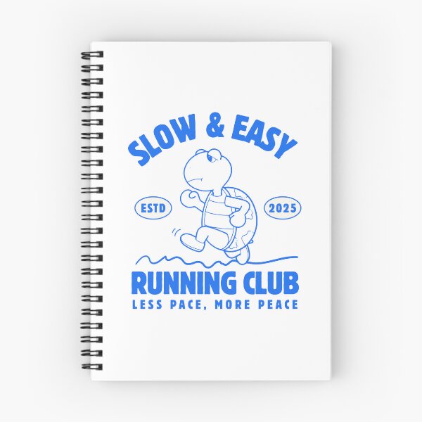 Item preview, Slow & Easy Running Club – Turtle Runner ESTD 2025 designed and sold by CosmoMerchStore.