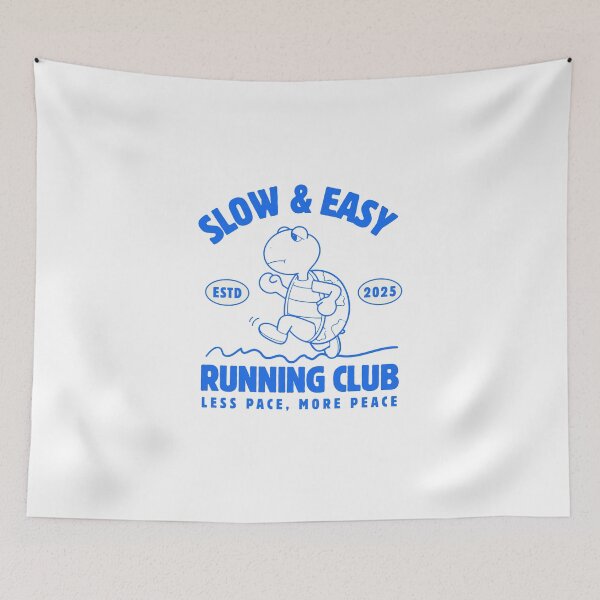 Item preview, Slow & Easy Running Club – Turtle Runner ESTD 2025 designed and sold by CosmoMerchStore.