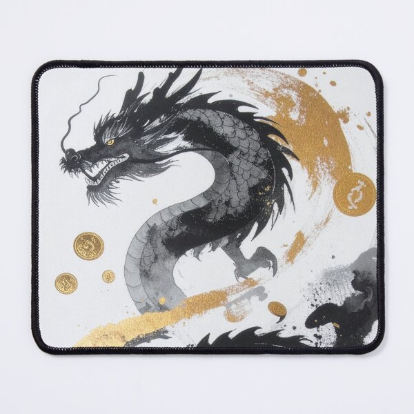 Item preview, Rising Dragon Ink Art Good Fortune Design designed and sold by MythicFortune .