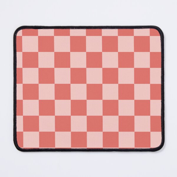 Item preview, Cherry Red and Soft Pink Checkerboard Pattern | Coquette Checkered Print | Grid Pattern in Red and Pink | Bold Red and Pastel Pink Preppy Gingham Checkered designed and sold by VivaFy.