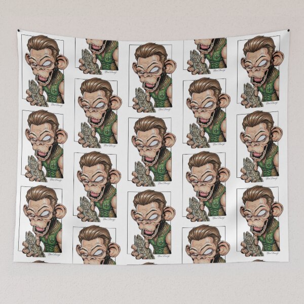 Item preview, Monkey Drawings #19 designed and sold by Claire-Dumarey.