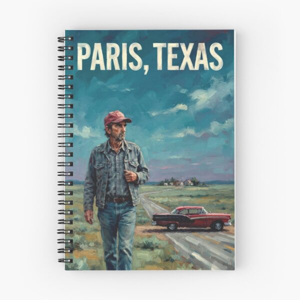 Item preview, Paris, Texas Retro Road Movie Indie Drama Tribute Art Poster designed and sold by Art's Diner.