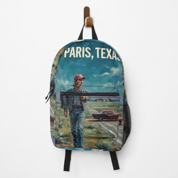 Item preview, Paris, Texas Retro Road Movie Indie Drama Tribute Art Poster designed and sold by Art's Diner.
