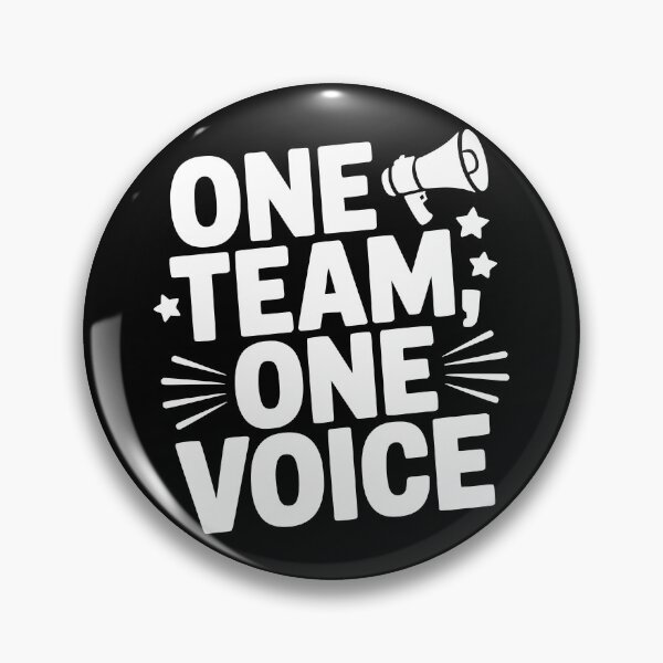 Item preview, One Team, One Voice designed and sold by theartfulaspie.