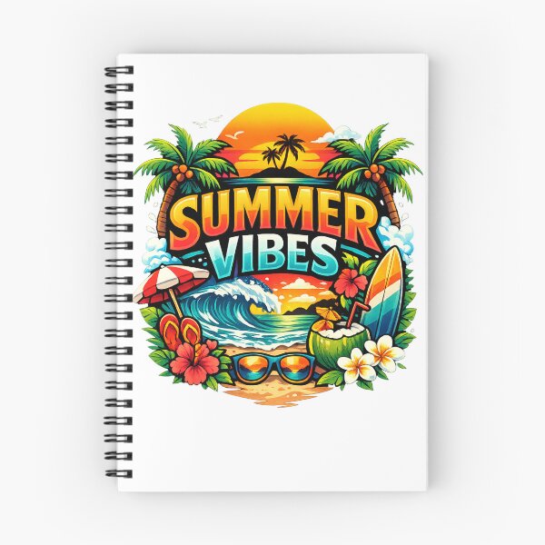 Item preview, Summer Vibes Tropical Beach Sunset Vacation designed and sold by Red  Corason ⭐⭐⭐.