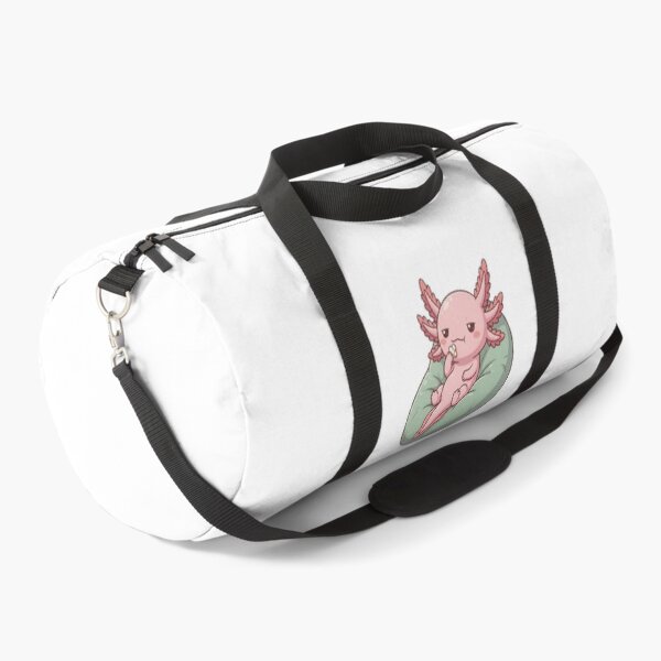Item preview, Cute Axolotl Relaxing Eating Popcorn designed and sold by Ella_Sketch.