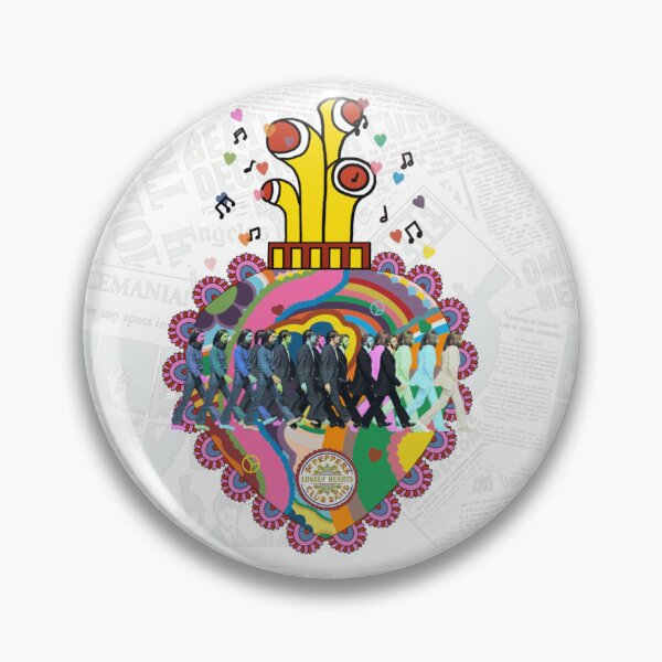 Item preview, The Beatles sacred heart  designed and sold by Tracy Eleanor.