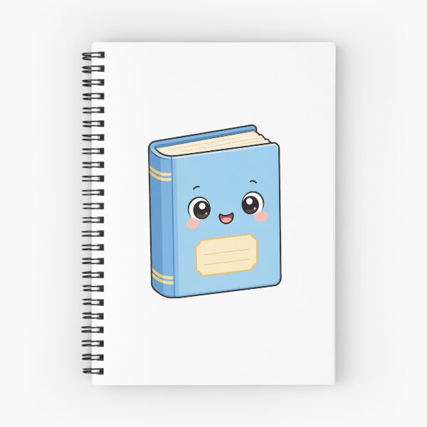 Item preview, Cute Kawaii Book Cartoon Smiling Reading Design designed and sold by Seculinator.