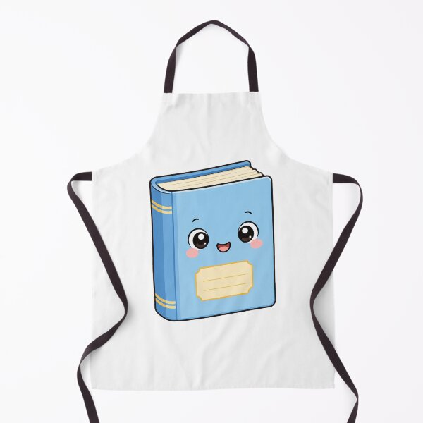 Aperçu de l'œuvre Cute Kawaii Book Cartoon Smiling Reading Design créée et vendue par Seculinator.