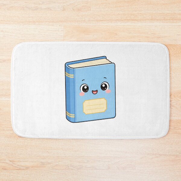 Item preview, Cute Kawaii Book Cartoon Smiling Reading Design designed and sold by Seculinator.