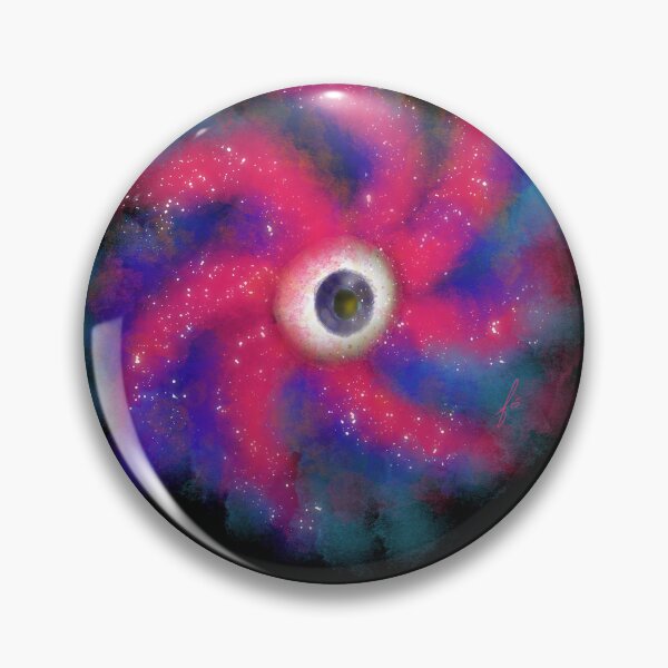 Item preview, Eyeball in the middle of a galaxy designed and sold by mousse-tache.