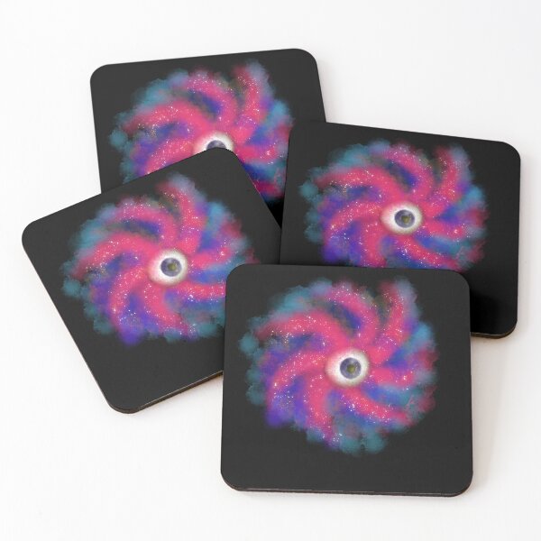 Item preview, Eyeball in the middle of a galaxy designed and sold by mousse-tache.