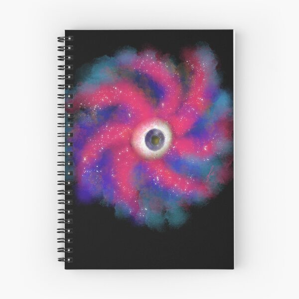 Item preview, Eyeball in the middle of a galaxy designed and sold by mousse-tache.