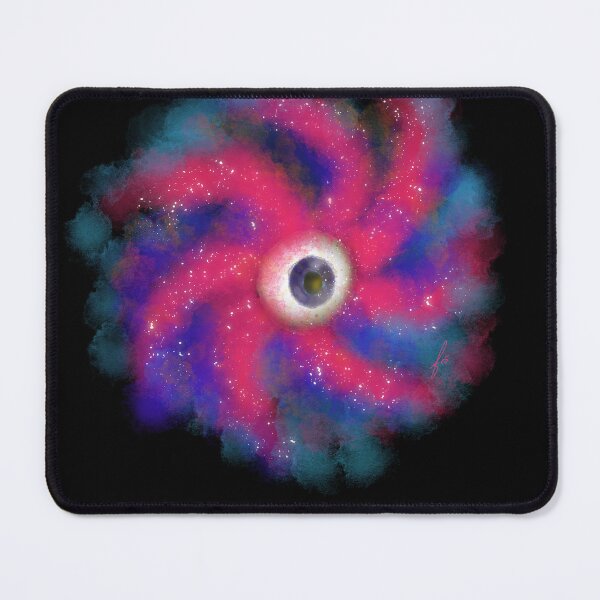 Item preview, Eyeball in the middle of a galaxy designed and sold by mousse-tache.