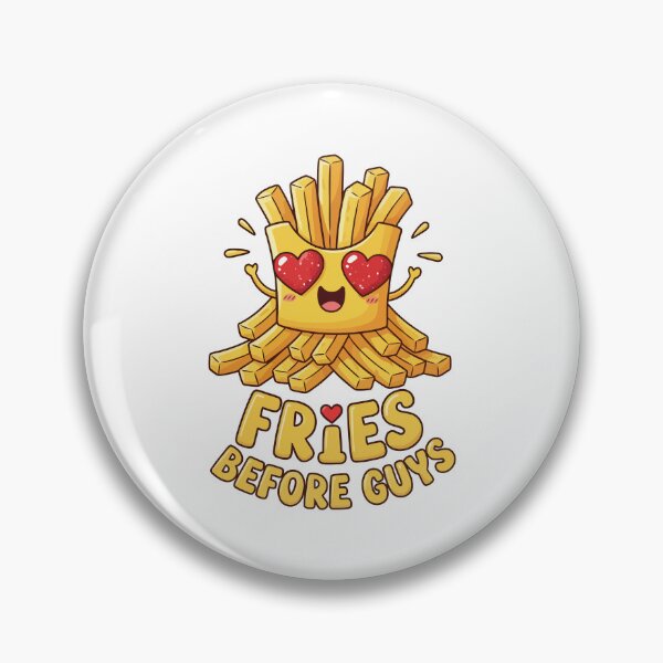 Item preview, Fries Before Guys Funny Cute Kawaii French Fries designed and sold by Amir Faysal.