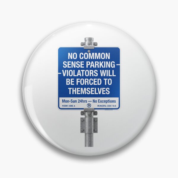Item preview, Funny Parking Sign Parody Inappropriate Humor Design designed and sold by LunaMarkos.