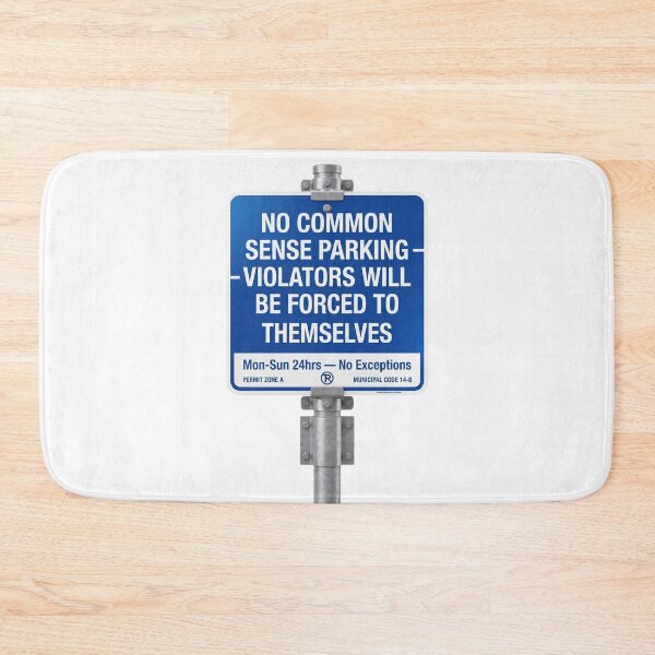 Item preview, Funny Parking Sign Parody Inappropriate Humor Design designed and sold by LunaMarkos.