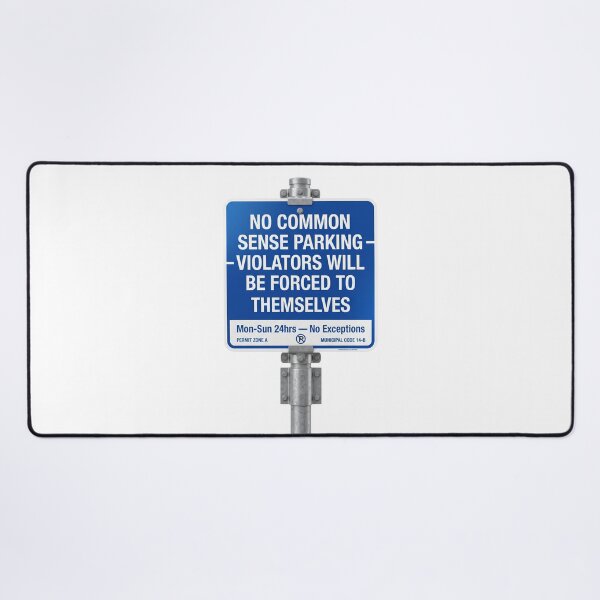 Item preview, Funny Parking Sign Parody Inappropriate Humor Design designed and sold by LunaMarkos.