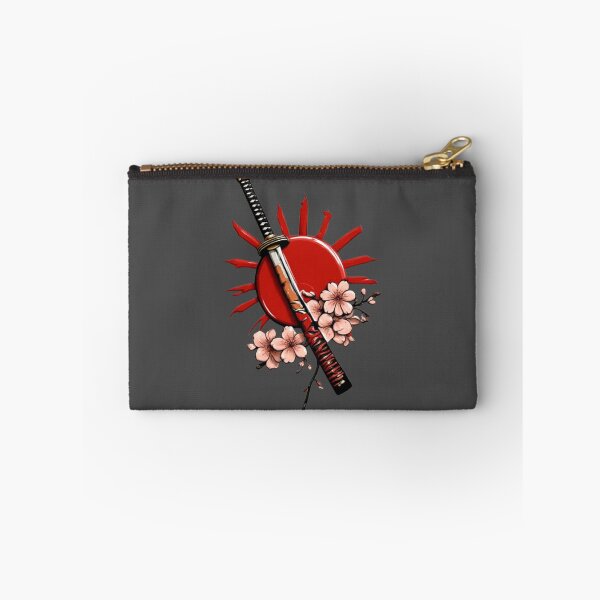 Item preview, Samurai Katana with Red Sun & Cherry Blossom | Elysium Echoes Icon 01 designed and sold by Shift-Bloom.