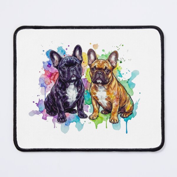 Item preview, French Bulldogs Illustration Dog Lover Gift designed and sold by shallia.