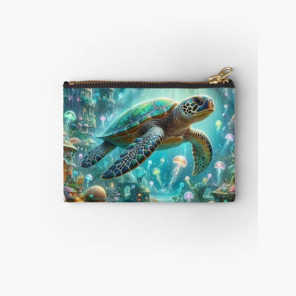 Item preview, Ocean Guardian – Fantasy Sea Turtle Dreamscape designed and sold by Dogandesighn.