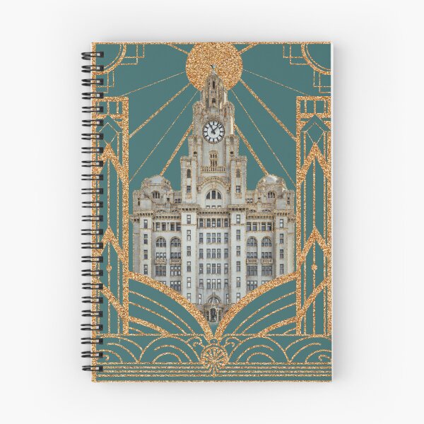 Item preview, Liverpool liver building  designed and sold by Tracy Eleanor.