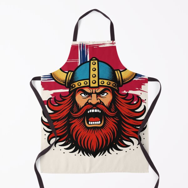 Item preview, Retro Patriotic Viking Ro Ro Norway designed and sold by legendaryskins.
